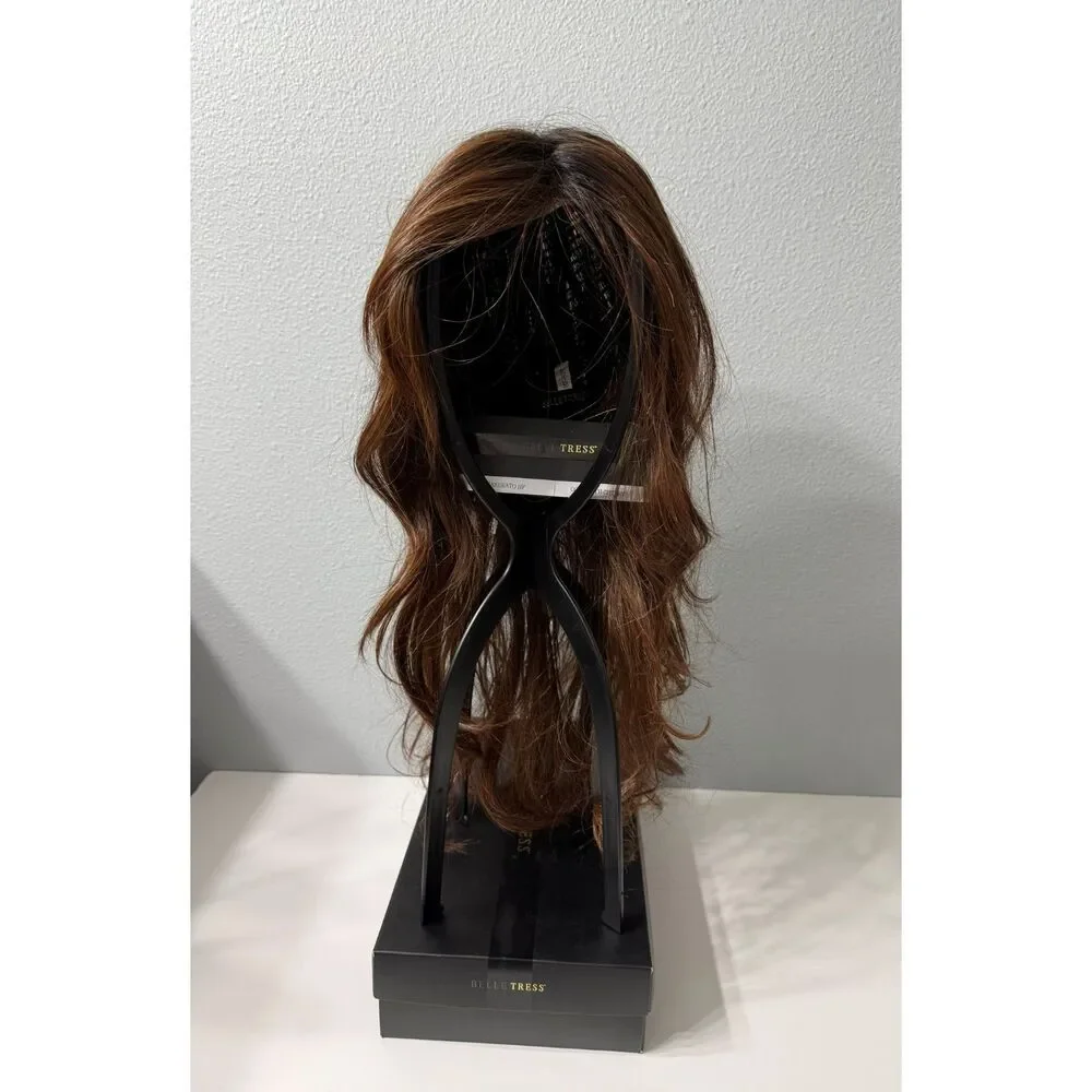 Belle Tress Shakerato in Cola with Cherry Color, Lace Front Left Mono Part
